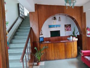 Lobbyen eller receptionen på Hotel View Point Gangtok