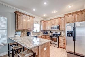 Kuchyň nebo kuchyňský kout v ubytování Oceanview