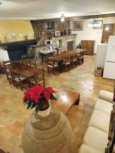 Nhà bếp/bếp nhỏ tại All'Ombra di San Damiano