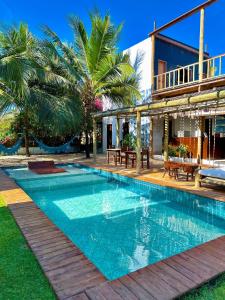 Swimmingpoolen hos eller tæt på Grand VillaBlue pousada boutique