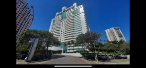 Bygningen som lejlighedshotellet ligger i