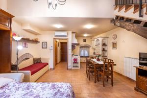 Nhà bếp/bếp nhỏ tại Elsa Holiday Assisi