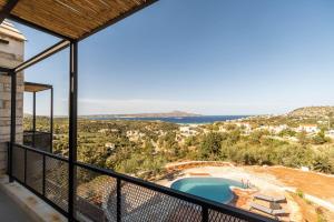 Naturlandskabet i nærheden af villaen