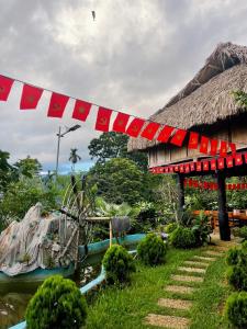 Κήπος έξω από το Puluong Mist Valley Home +57 φωτογραφίες