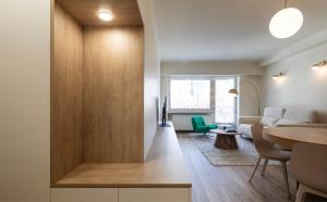 Posezení v ubytování 1 bedroom heart of Lux city + 1 fotografie