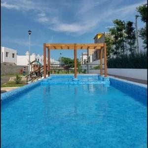 Bazén v ubytování Casa Mar Miramar nebo v jeho okolí