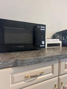 Η κουζίνα ή μικρή κουζίνα στο Ferienhaus Iridam