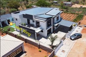 an overhead view of a house with a guest wing at Casa-Pel Guest Wing in Palatswe