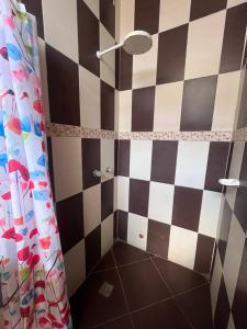 Ένα μπάνιο στο Bambú Hostal