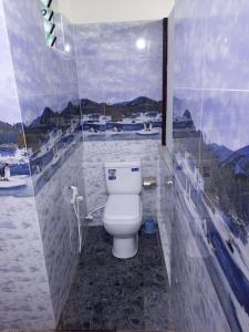 Koupelna v ubytování Pipuni villa