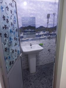 Koupelna v ubytování Pipuni villa