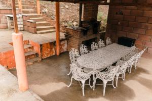 Un lugar para sentarse en Cabañas Xakali