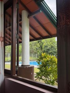 Peace Haven في بانادورا: إطلالة النافذة على المسبح من المنزل