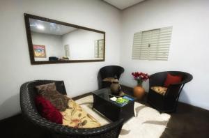 Posezení v ubytování Pousada Sete Montanhas