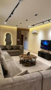 Un lugar para sentarse en The sea view apartment salalah