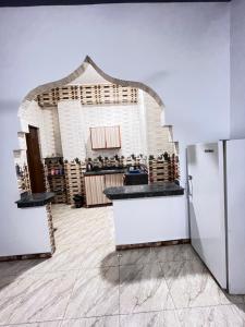 Η κουζίνα ή μικρή κουζίνα στο Masel guesthouse