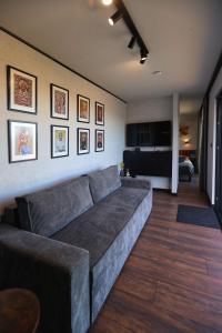 Χώρος καθιστικού στο Ateliéry Nad Závozom