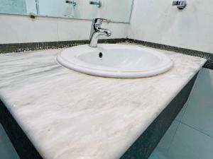 Koupelna v ubytování Irha's Living