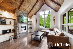 Η κουζίνα ή μικρή κουζίνα στο L'ours et le Renard- Chalet familial et Spa +45 φωτογραφίες