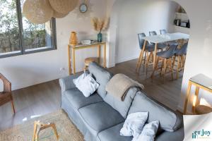 Et opholdsområde på Villa Jules Grand Gîte