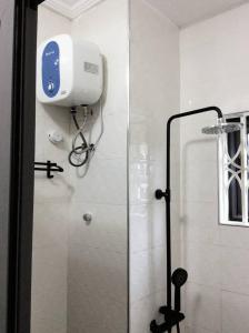 Et badeværelse på Rych Lodge