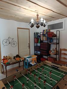 Spillelokalet på Chez Jf et Isa