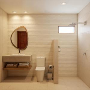 Ένα μπάνιο στο Villa Sol e Mar