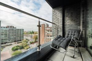 Balkón nebo terasa v ubytování 2 Bedroom - Old Trafford - Balcony - Free Parking