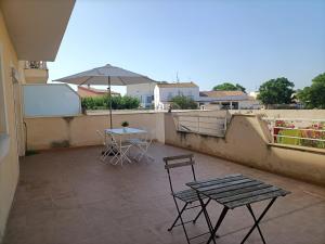 Μπαλκόνι ή βεράντα στο Respir del delta