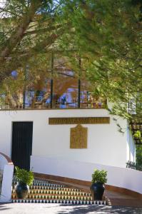 Vonkajšia záhrada v ubytovaní Hotel Galaroza Sierra