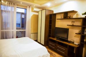 Et tv og/eller underholdning på Luxury Center Apartment