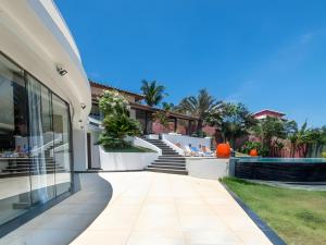 En have udenfor Pousada Ganesha Búzios