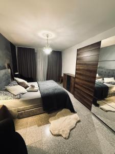 Postel nebo postele na pokoji v ubytování Koliba 333