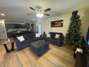 Posezení v ubytování Forest Nook