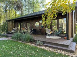 Un jardín fuera de Poilsio namelis