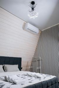 Giường trong phòng chung tại A-frame Marva +28 ảnh