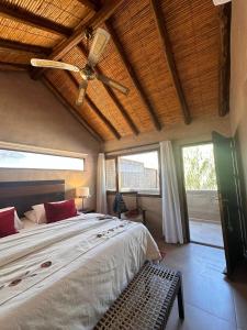 Un pat sau paturi într-o cameră la Vientonorte