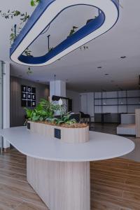 Η κουζίνα ή μικρή κουζίνα στο Torre U kooliving