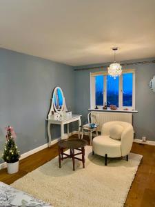 Posezení v ubytování Treemon