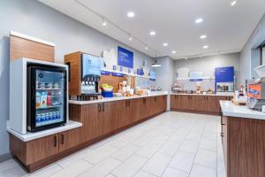 a store with a large refrigerator in a store at Holiday Inn Express Hotel Twin Falls by IHG in Twin Falls