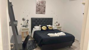 En eller flere senge i et værelse på Casa Naranja habitaciones privadas