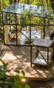 En have udenfor Nido Glamping - Cabana Laguna