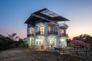 Budova, kde se ubytování v soukromí nachází