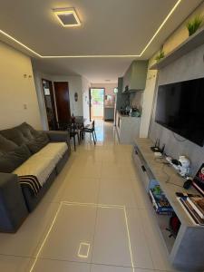 TV a/nebo společenská místnost v ubytování Oásis Cumbuco Residence + 8 fotografií
