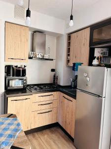 Η κουζίνα ή μικρή κουζίνα στο Il rifugio di Pongo