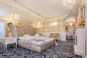 Ένα ή περισσότερα κρεβάτια σε δωμάτιο στο Le Til Kúria