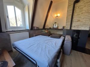 Postel nebo postele na pokoji v ubytování Castle Stay - A Magic Retreat