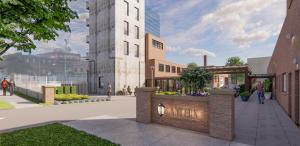 Tòa nhà nơi khách sạn tọa lạc