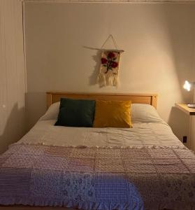 Postel nebo postele na pokoji v ubytování Hostal Route 5