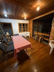 Χώρος καθιστικού στο Hostal Route 5